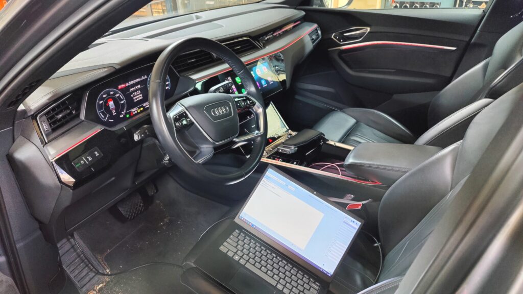 Software-update bij CODIAG voor Audi e-tron